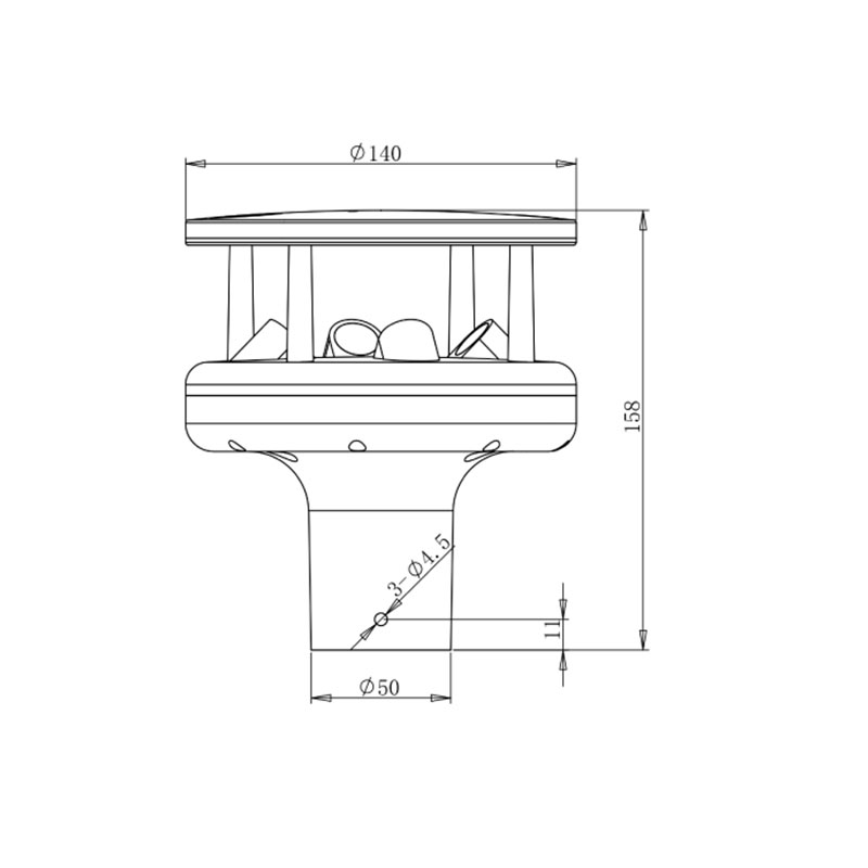 Large Ultrasonic Sensor