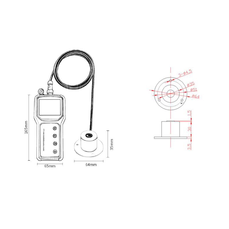 Handheld UV Radiometer